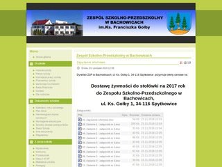 Miniaturka zspbachowice.pl