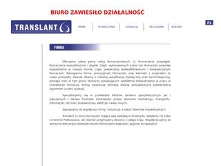 Podgląd translant.pl