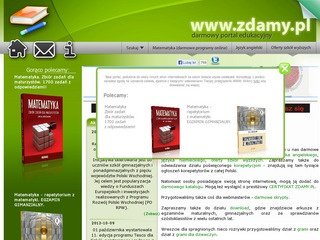 Podgląd zdamy.pl