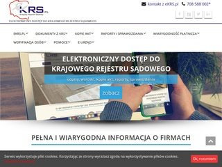 Podgląd ekrs.pl