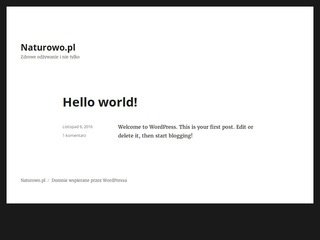 Podgląd naturowo.pl