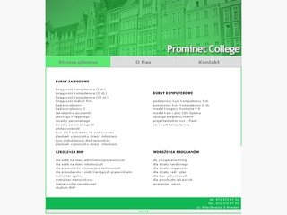 Podgląd prominet.wroc.pl