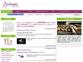 Podgląd kulturalnie.waw.pl
