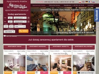 Podgląd apartament-krakow.pl