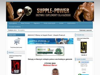 Podgląd supple-power.pl