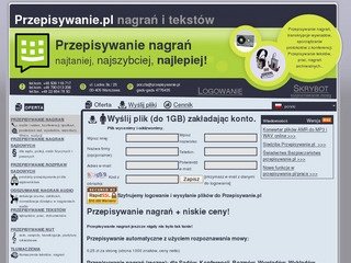 Podgląd przepisywanie.pl