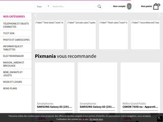 Podgląd pixmania.com