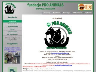 Podgląd proanimals.org