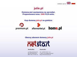 Podgląd julie.pl