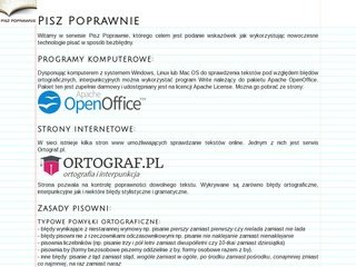 Podgląd piszpoprawnie.superowo.pl