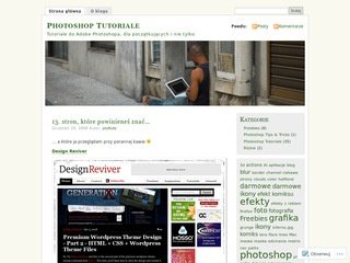 Podgląd psdtuts.wordpress.com