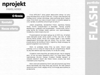 Podgląd nprojekt.net