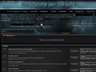 Podgląd beatsfactory.pl