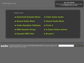 Podgląd karaoke.audio4you.org