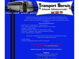 Podgląd transport-serwis.pl