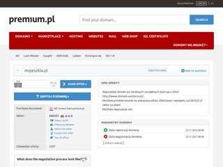 Podgląd mojeszkla.pl