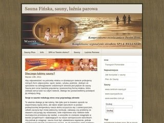 Podgląd saunyplus.pl