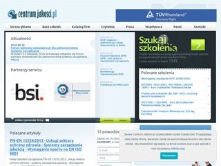 Podgląd https://centrum.jakosci.pl