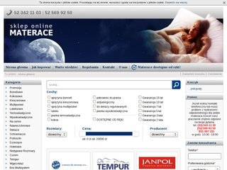 Podgląd materace.sklep.pl
