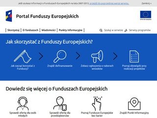 Podgląd funduszeeuropejskie.gov.pl