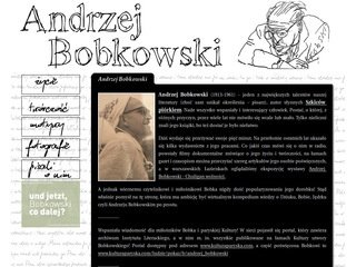 Miniaturka andrzej-bobkowski.pl