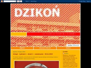 Podgląd dzikon.blogspot.com
