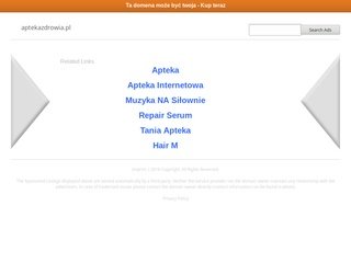 Podgląd aptekazdrowia.pl