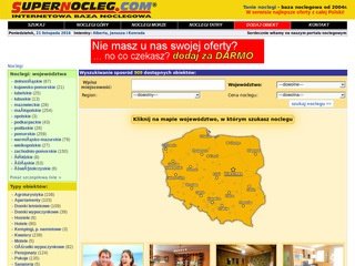 Podgląd supernocleg.com