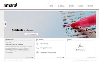Podgląd amaral.pl