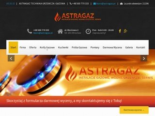 Podgląd astragaz.pl