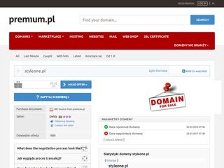 Podgląd styleone.pl