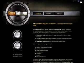 Podgląd bobsound.pl