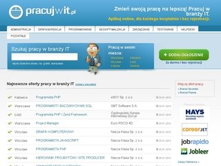 Podgląd pracujwit.pl