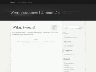 Podgląd wzorydokumentow.net