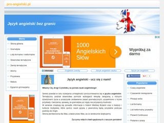 Podgląd pro-angielski.pl