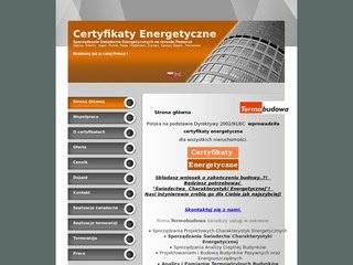 Podgląd certyfikaty-energetyczne-budynkow.pl
