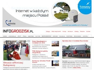 Podgląd infogrodzisk.pl