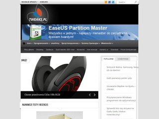 Podgląd tweaks.pl