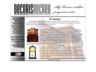 Podgląd decorisrecreo.pl