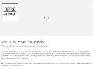Podgląd sopockiapartament.pl