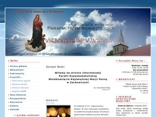 Podgląd parafia.zachowice.pl