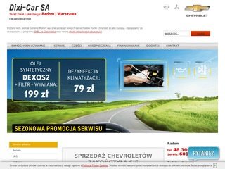 Podgląd chevrolet.dixi-car.pl