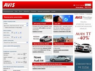 Podgląd wynajem.avis.pl