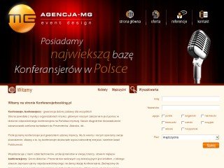 Podgląd konferansjerbooking.pl