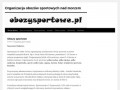 Podgląd obozysportowe.pl
