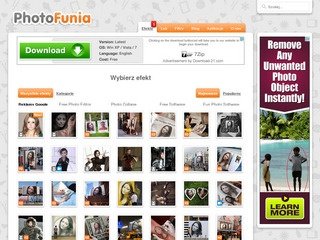 Podgląd pl.photofunia.com
