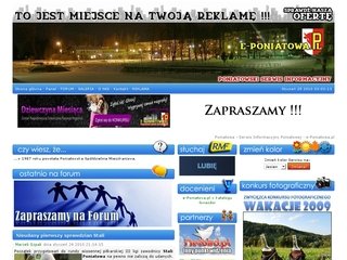Podgląd e-poniatowa.pl