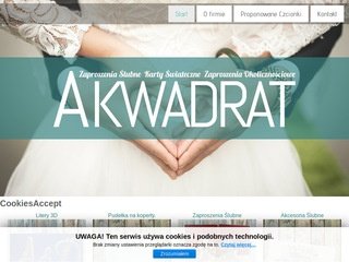 Podgląd akwadrat.pl