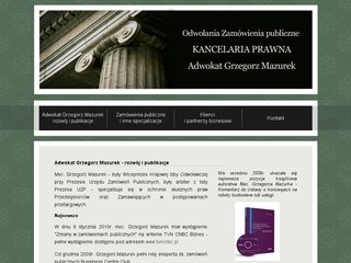 Podgląd kancelariamazurek.pl