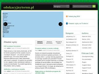 Podgląd edukacyjnytorun.pl
